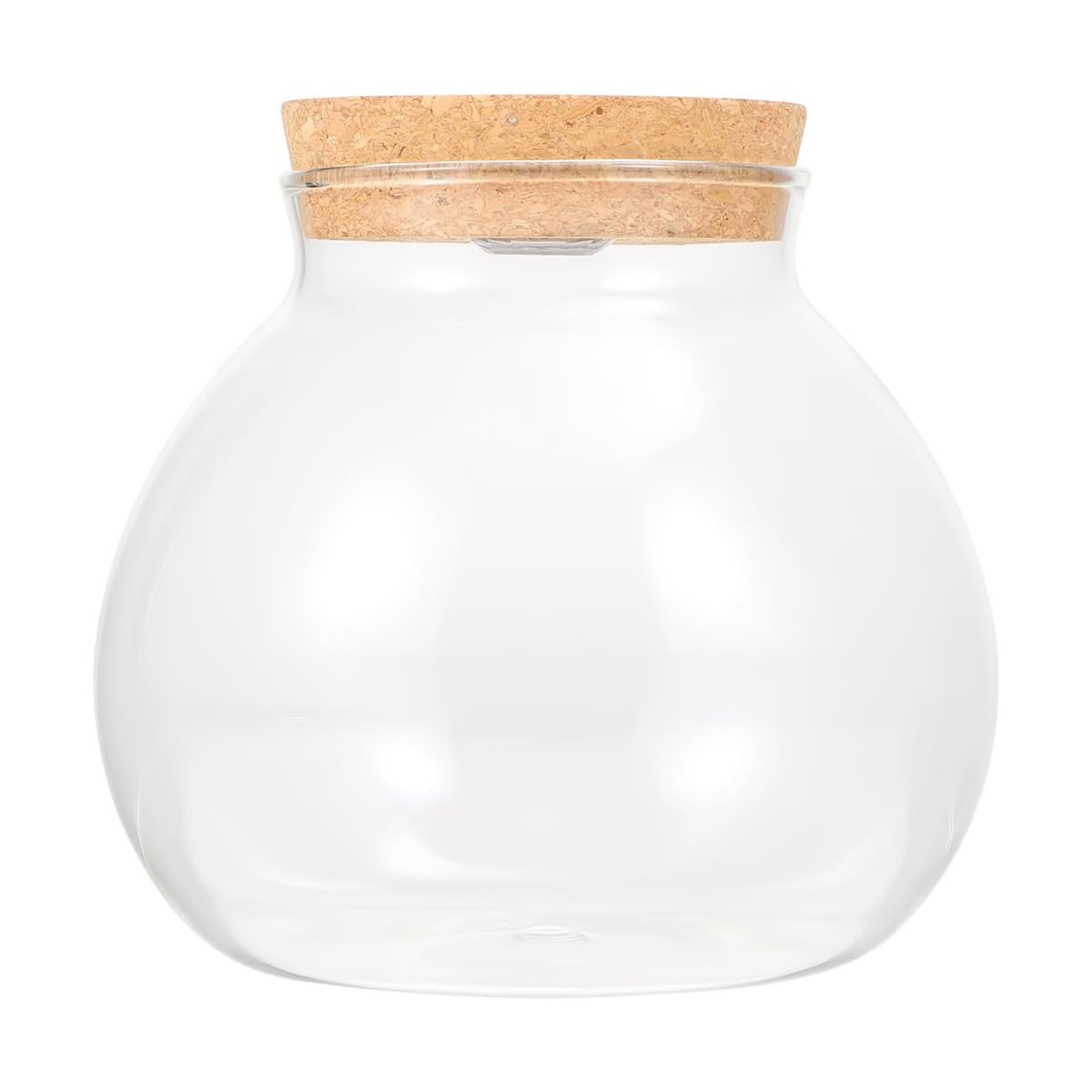 Macetas De Vidrio De Borosilicato Transparente, Jarrón Suculento Hidropónico, Recipiente De Vidrio Musgoso, Decoración De Oficina, Decoración Del Hogar, Contenedor De Paisaje En Miniatura.