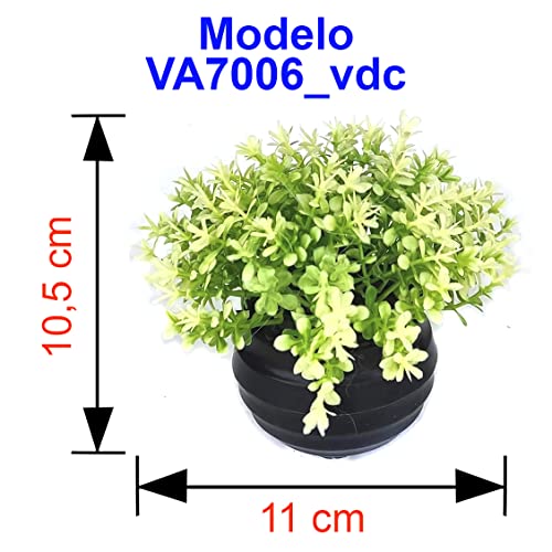 decoração planta artificial decorativa vaso vasinho flor A plantas decoração (VA7006_vdc)