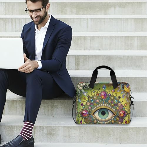 Funda portátil para laptop 15.6 pulg con asa y correa miniatura 3