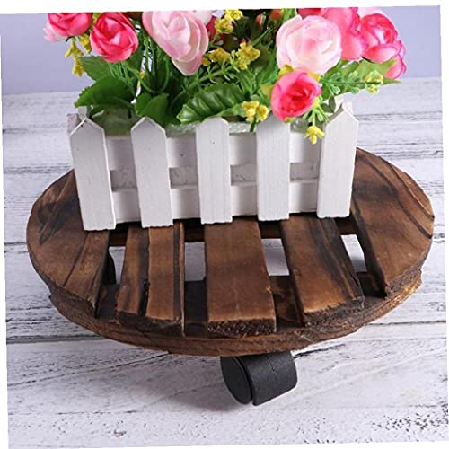 Support plante mover roues pour déplacer les pots lourds
