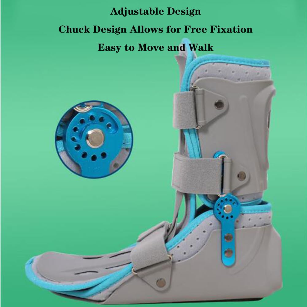 SFKLYU Tobillera Estabilizadora, Pie Caído Ortopédico, Férula para Pie Caído AFO, Soporte Ortopédico para Pie Caído para Caminar y Dormir, Ideal para Fascitis Plantar,Right,L