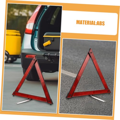 Zerodeko 5pz Triángulos Reflectivos Plegables para Seguridad miniatura 3