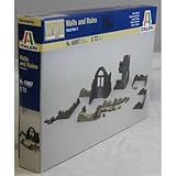 Maßstab 1:72 Italeri 510006087 - 1:72 Mauern und Ruinen mit Zubehör