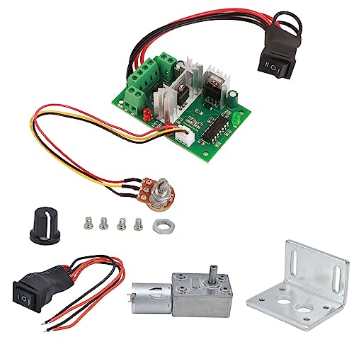 Moteur électrique 12V JGY370 pour automatiser un poulailler ou une trappe