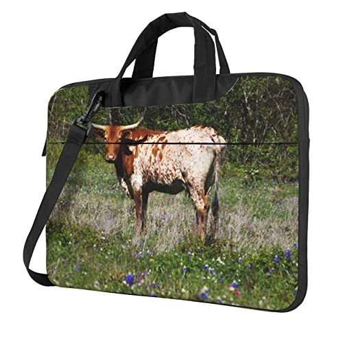 Sacoche ordinateur bandoulière BONDIJ Longhorn housse PC portable 13 14 15.6 pouces