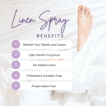 Eclectic Lady Cherry Vanilla Linen Spray, 16 oz For Bed, Fabric & Pillow