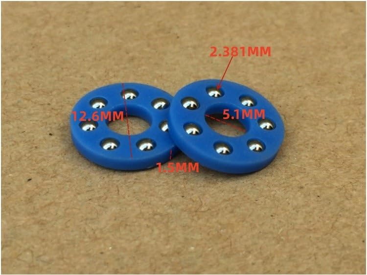 6 Pieces Custom Nylon Flippers Fit for ZT0562 0801 0560 0452 0095 DIY Making Replacement Accessory