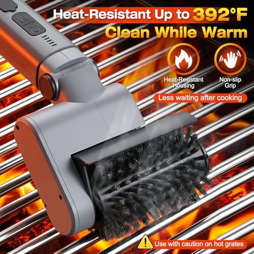 50% Off Electric BBQ Grill Brush Cordless, Rechargeable