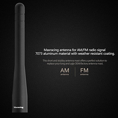 Maxracing Short Aluminum Antenna Compatible with Raptor 2011