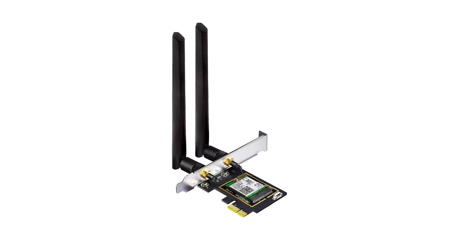 OKN WiFi 6E AX5400 PCIe WiFi Card for Desktop PC (Intel AX210) Bluetooth 5.3, WPA3, 802.11AXE Tri Band Wireless Adapter with MU-MIMO, OFDMA, Ultra-Low Latency, Supports Windows 11, 10 (64bit)