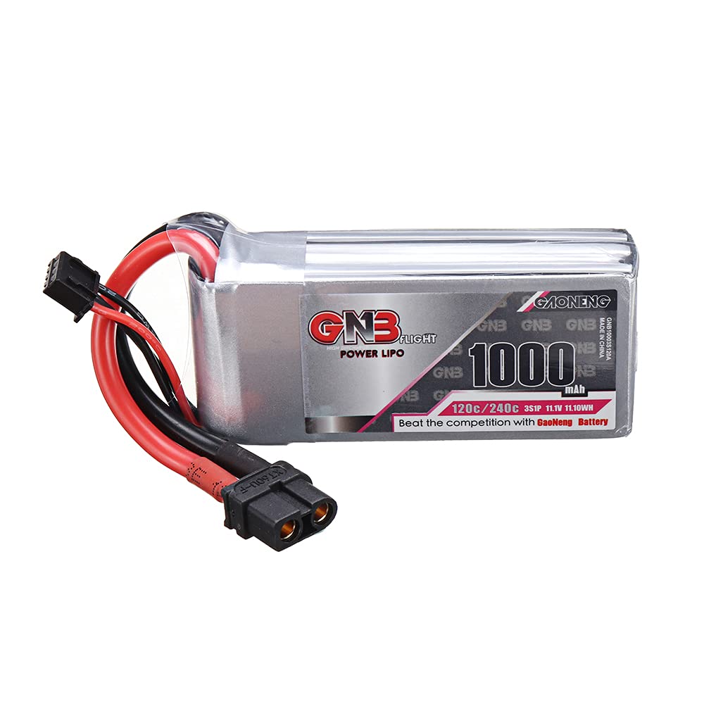 KINGDUO 11.1V 1000Mah 120C 3S Lipo Battery Xt60 Plug For Zohd Dart 250G 570Mm Epp Fpv Wing
