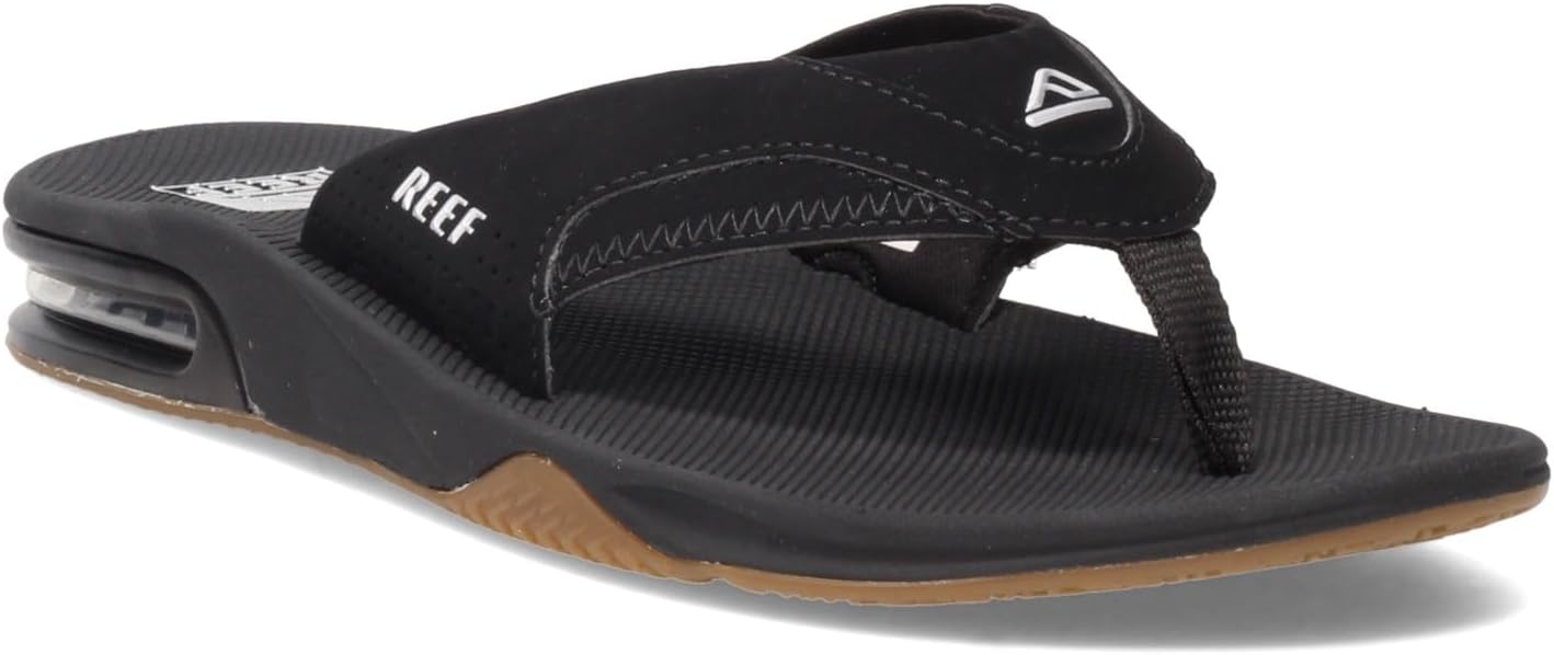 Reef Fanning Men's Sandals Black/Silver - 9 Medium