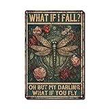 LIUAXICIA Metall-Blechschilder im Vintage-Stil, 