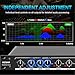MIZISNR Professional 2/3 Way Stereo/4 Way Mono Crossover with XLR Input and Output, Stereo Audio Sound Processing for PA System with Subwoofer