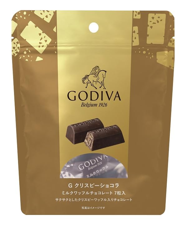 Amazon | GODIVA(ゴディバ) クリスピーショコラダークワッフル