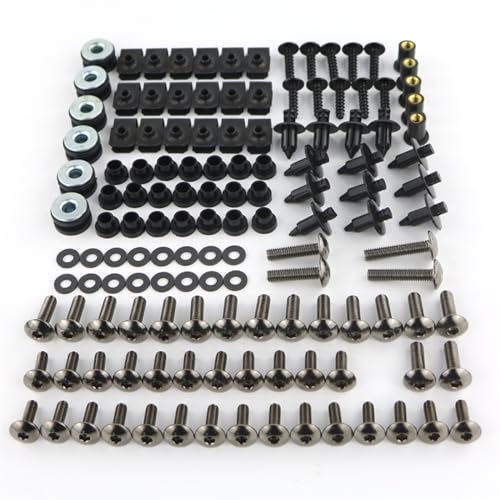 Vis de corps pour carénage de moto Yamaha R6 R6S fixation complète Titanium