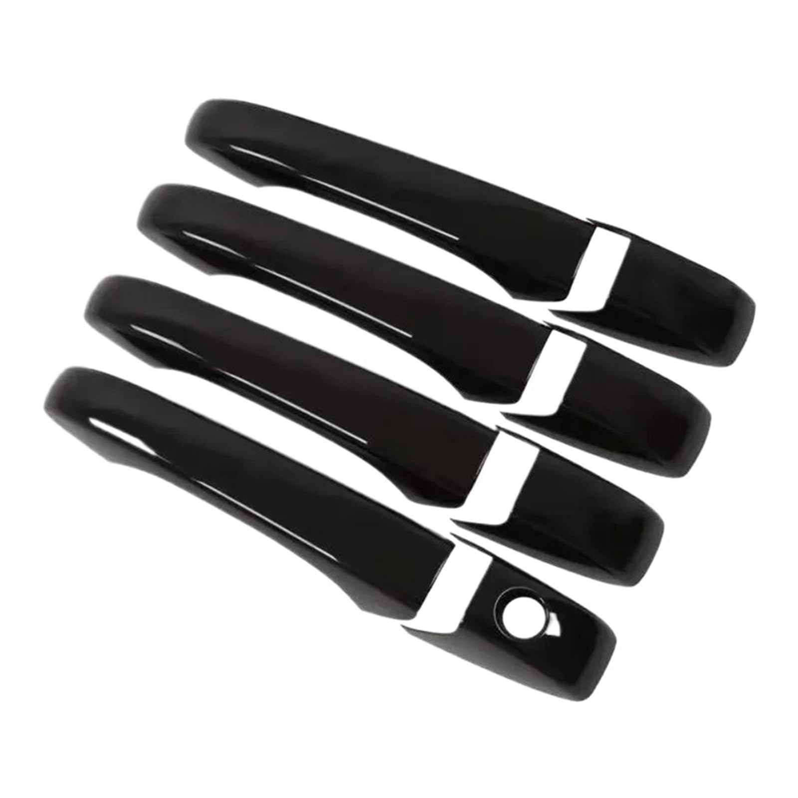 Bqwyedpl For Normal Handle Car Exterior Door Handle Moulding Cover Fit For Jeep Fit For Grand Fit For Cherokee 2011-2020 Car Door Latch Handle(For Normal Handle)