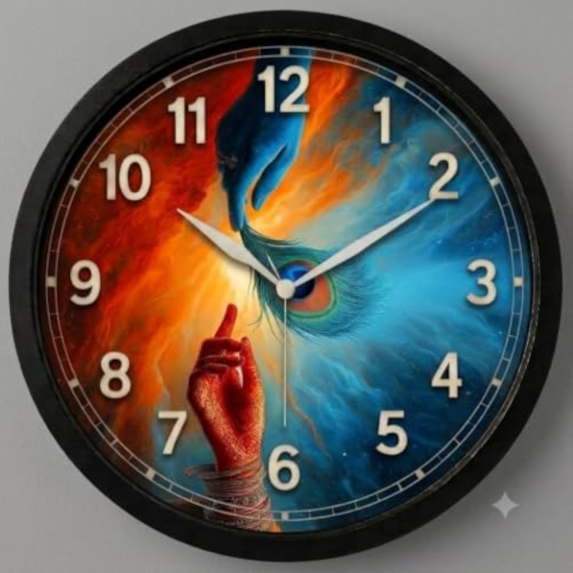 ND Clock 10 Inch Wall Clock for Home