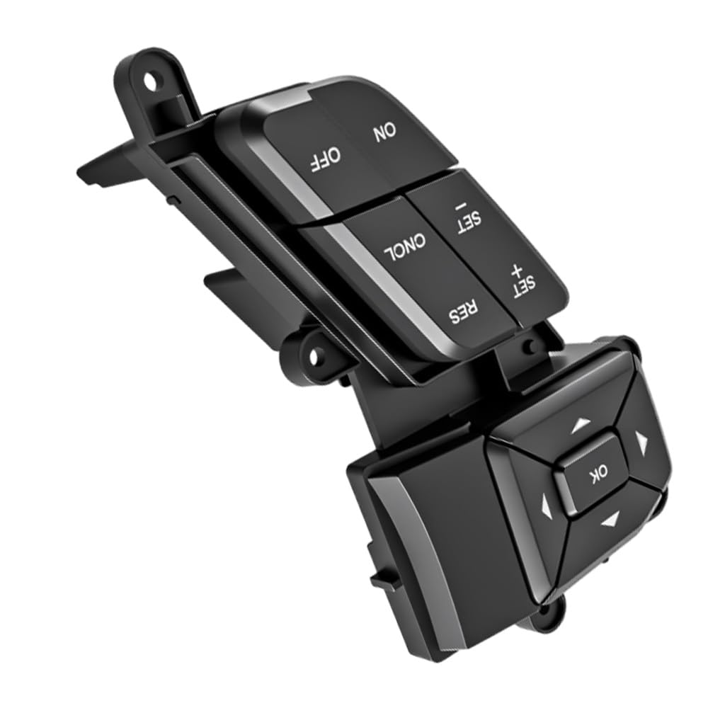 Cruise Control Switch, 12 Pin Cruise Control Replaces FL3Z9C888AA, SW7449 Compatible with Ford F-150 F-250 F-350 2015-2020, Left, 1 pc
