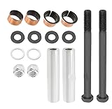 Spindle King Pin Tube Bushing Bolts Kit Fit For 2001-up 70648G01 70749G01 70745G01