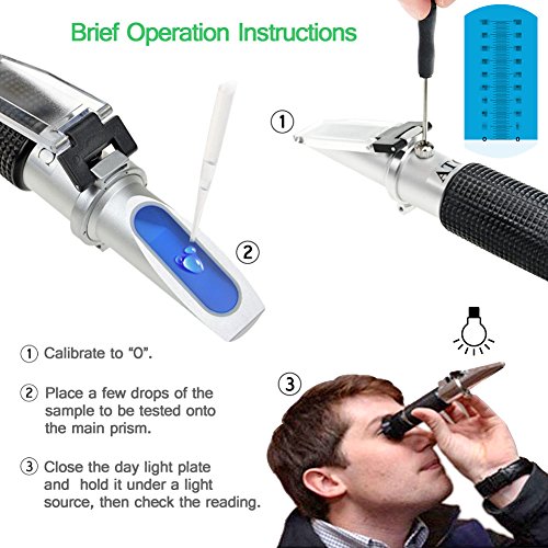 Aichose SR0013-ATC Aquarium Salinity Refractometer thumb #3