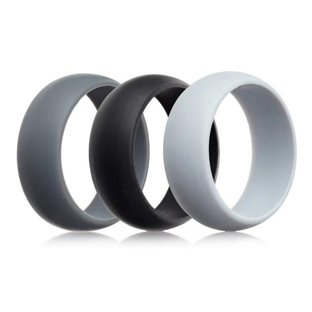 LOOM TREE 3Pcs 8mm Wide Flexible Rubber Silicone Wedding Finger Ring Band US Size11 (B09ZPJDBF6) Amazon Price History, Amazon Price Tracker