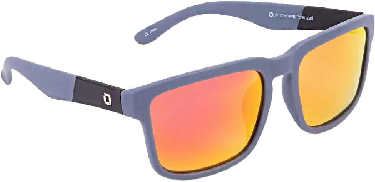 Optic Nerve Mashup XL Polarized Sport Sunglasses – Lightweight Sportwrap Frame, UV Protection, Anti-Glare – Unisex Fit