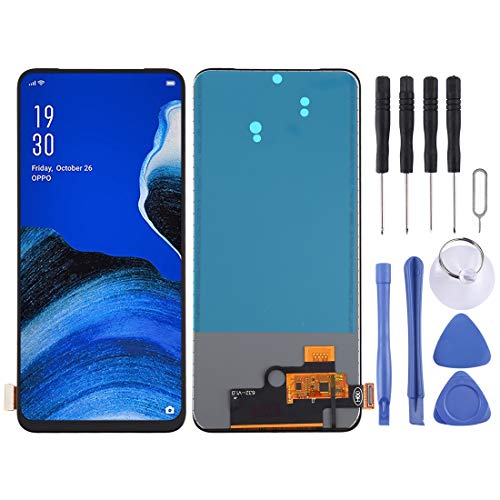 Lihuoxiu Mobile Phone Replacement LCD Screen TFT Material LCD Screen and Digitizer Full Assembly for Oppo Reno2 Z / Reno2 F / K3 / Realme X Phone LCD Display