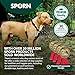 No Pull Dog Harness Medium Size Dog with Red Padded Sherpa Sleeves, Breathable Training Halter, Provides to All Medium Sized Breeds by Sporn