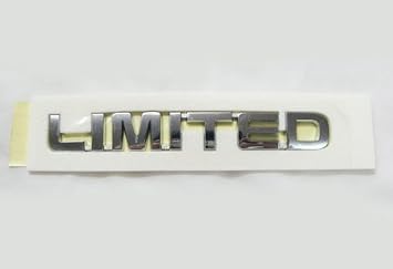 Kia Motors Genuine Rear Trunk LIMITED Logo Emblem 1-pc Set For 2010 2011 2012 2013 Kia Sorento