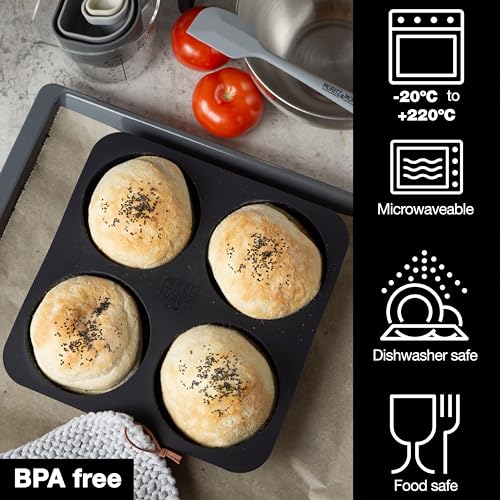 Burger baking mould