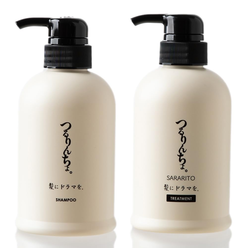 Amazon | 髪にドラマを つるりんちょ【SET】シャンプー400ml&