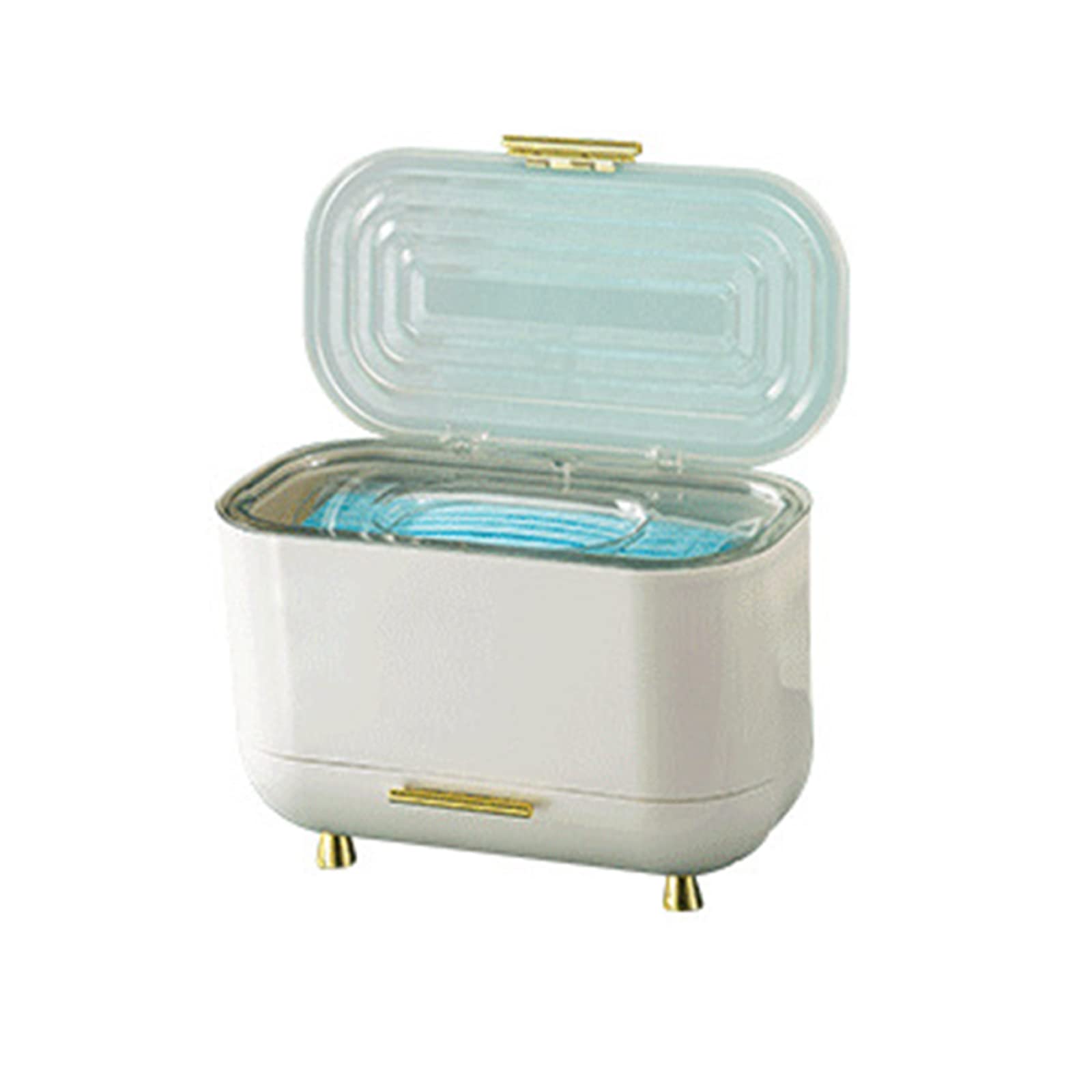 Buxuaaaa Storage Box Artifact Household Large Capacity Tissue Box Tissue with Lid Desktop Storage Boxes Cover Rectangular