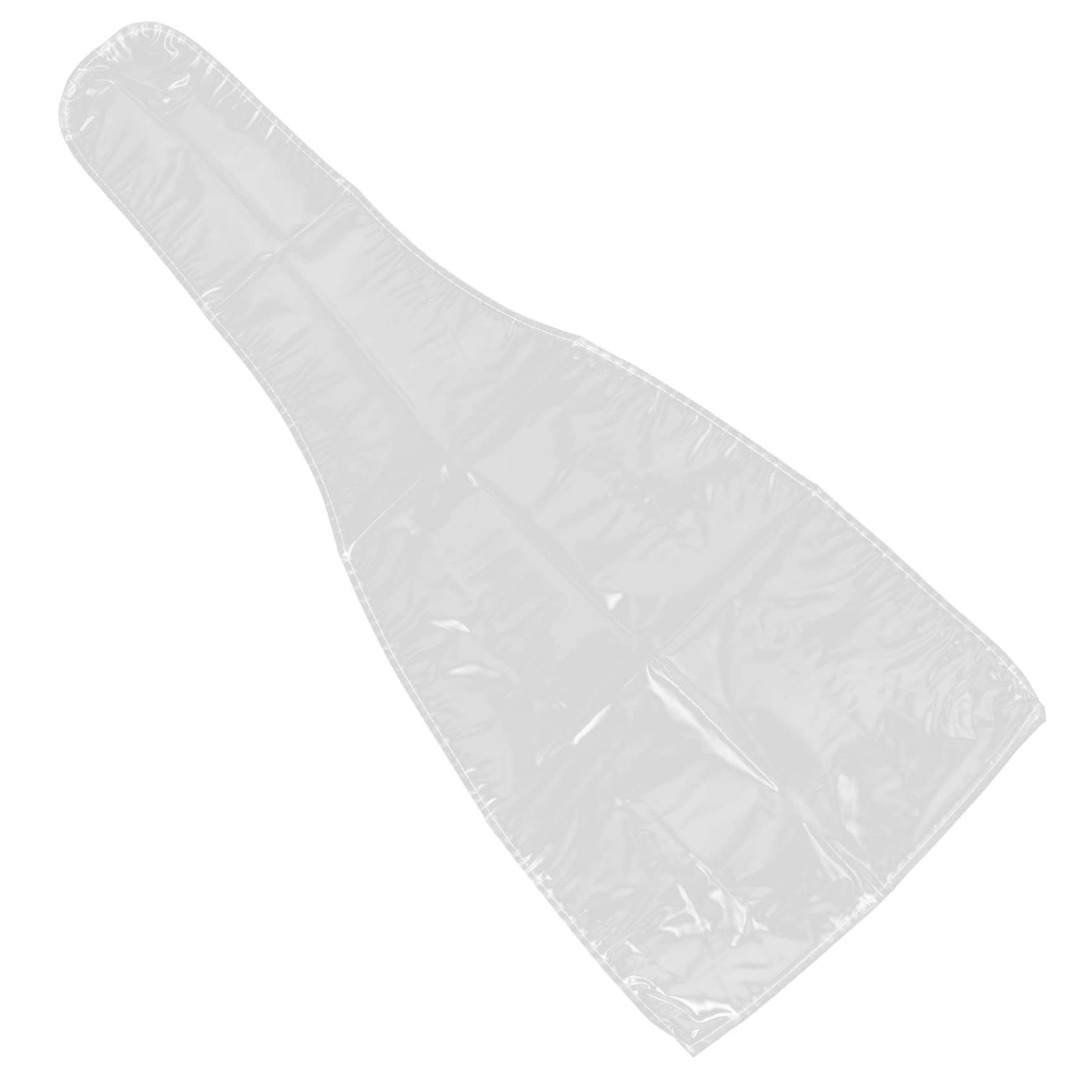 CLISPEED Housse Guitare Étanche PVC Protection Pluie et Poussière Transparente Mate Adaptée Guitare Folk Basse et Électrique