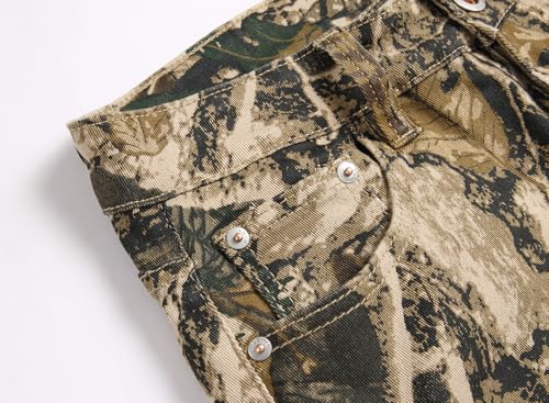 Men Ripped Jeans Fashion Slim Fit Traight Distressed Design Skinny Stretch Comfort Flex Waist Denim Pants3