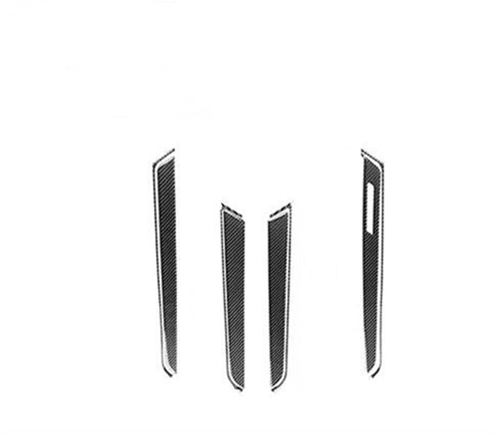 Csspdm A Rhd Car Interior Accessories Modification Door Panel Trim Strips Handle Stickers For Audi A6 S6 C6 2005-2011(A Rhd)