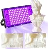 Luz de Curado de Resina UV 100W 405nm con 96 LEDs para Impresora 3D SLA DLP LCD | Soporte Ajustable 360°, Carcasa de Aluminio, Cable Reforzado y Enchufe de 3 Clavijas para Impresión de Resina, Modelos, Caja de Curado DIY, Manualidades 8