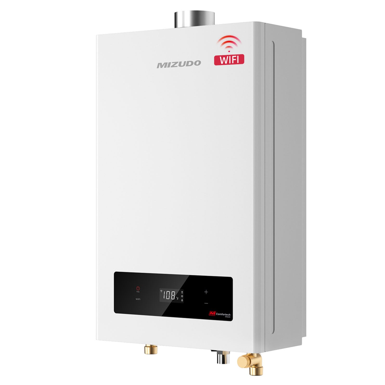 MIZUDO 120k BTU Natural Gas Tankless Water Heater (WiFi)