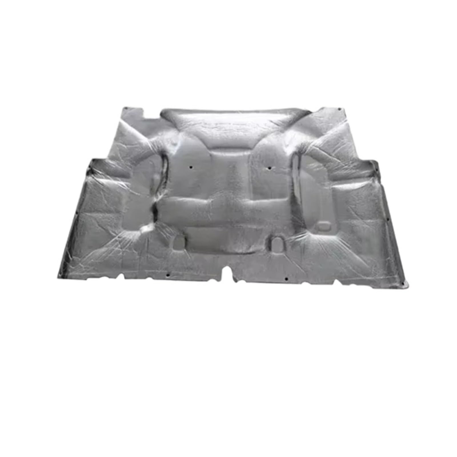 Eshgtuo Front All Aluminum Car Bonnet Insulation Mat For Jeep For Wrangler Jl 2018-2024 Front Car Engine Hood Sound Pad Engine Insulations Mats(Front All Aluminum)
