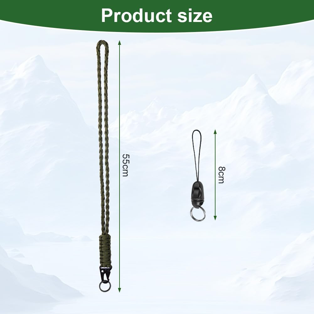 Paracord Sleutelhanger - Creatieve Ontwerpen