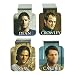 Ata-Boy Supernatural Cast Set of 4 1" Magnetic Page-Top Bookmarks