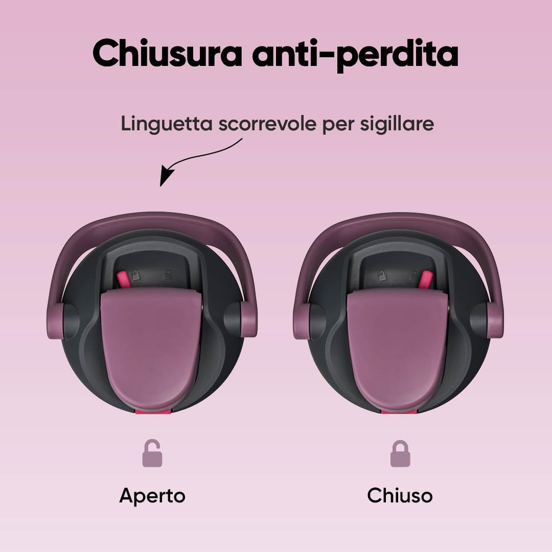 Owala FreeSip Sway borraccia termica in acciaio inox con beccuccio 2‑in‑1, 1185ml, cannuccia integrata e manico ad archetto, per viaggi, scuola e sport, senza BPA, a prova di perdite, Dreamy Fields