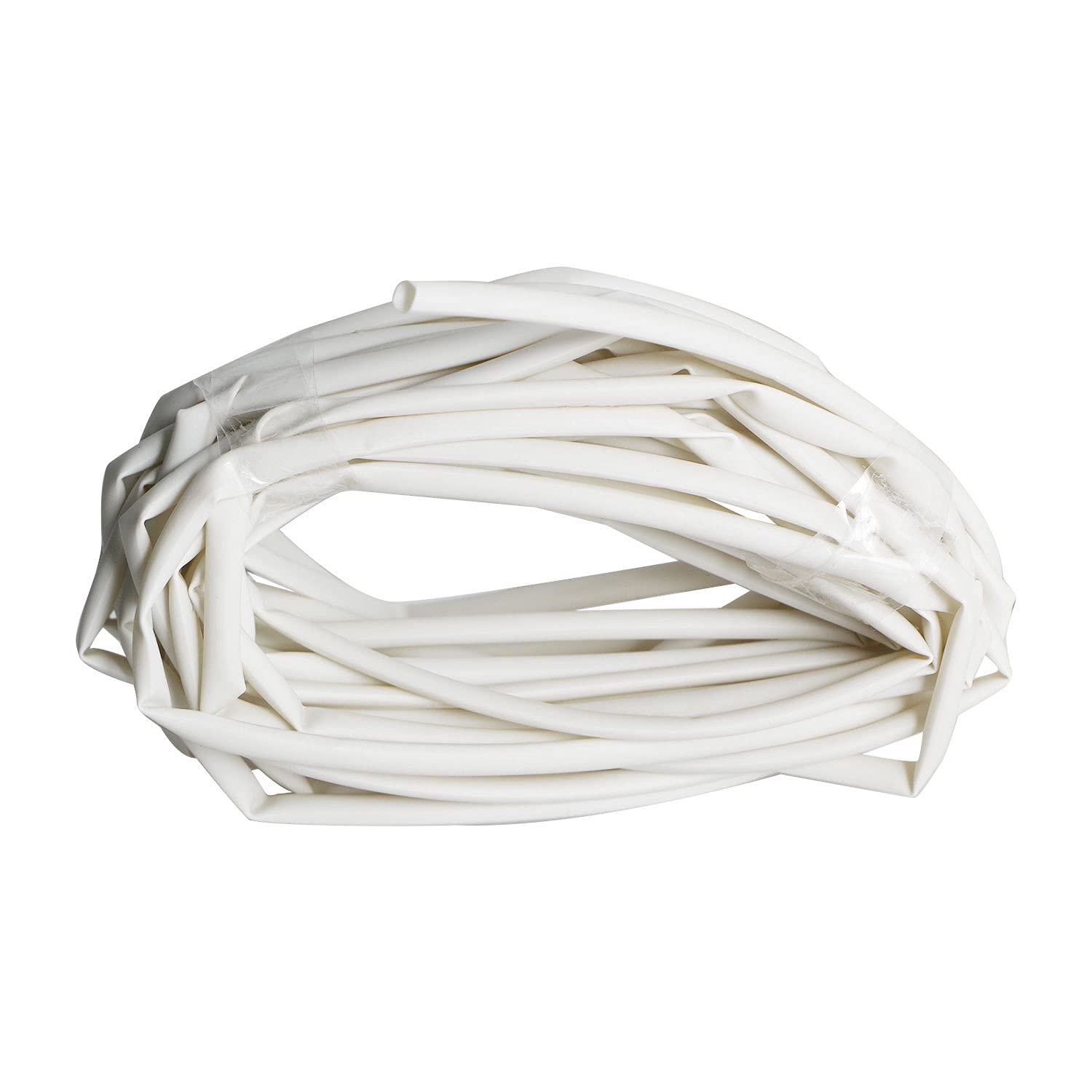 Aoje-Link 2.5mm ID White Heat Shrink Tubing Shrinkable Tube 5M(16.4Ft) 1pcs