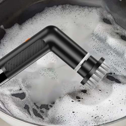 Brosse rotative intelligente multifonction pour laver les joints de douche et faïence - 4