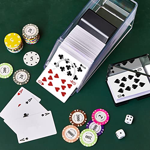 image for Honoson Blackjack Shoe and Discard Tray Clear Acrylic Blackjack Dealin