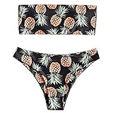 Two Pieces Bikini Set ist ideal für Sommer, Badebekleidung, Strandbekleidung, Strandparty, Poolparty, SPA, Badesandalen mit String-String für einen frechen Fit