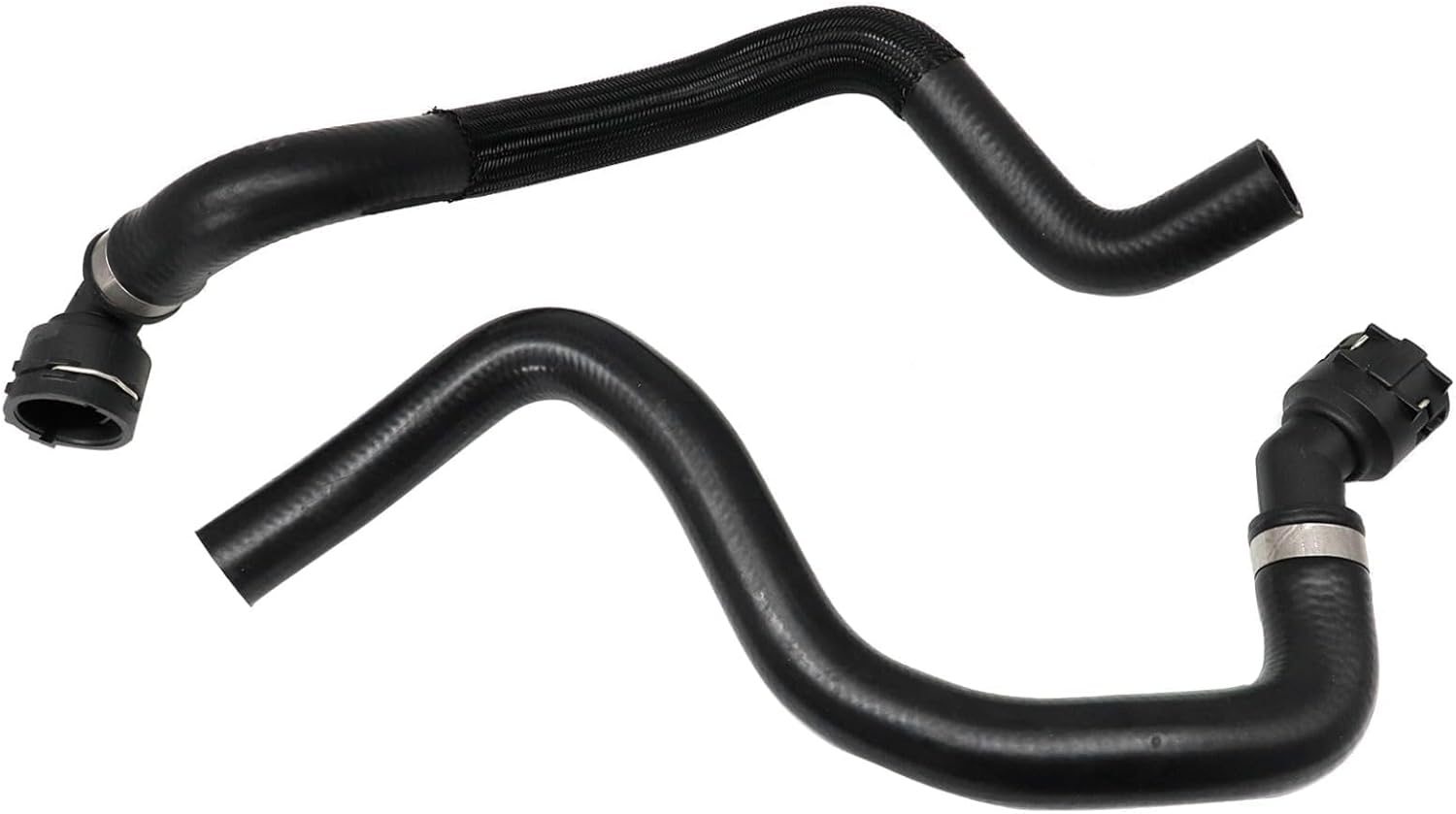 NLQR 2PCS Coolant Heater Hose Heater Core to Pipe, Fit for Audi A4 A4 Quattro 2.0L 2005-2008, Replace 8E1819373R 8E1819371T, Coolant Connector Tube Heater Core Hose
