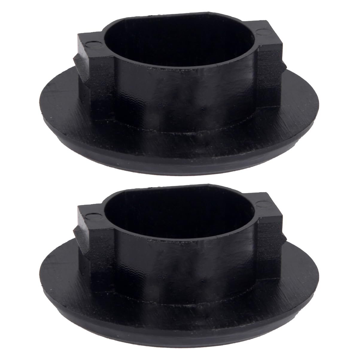 2Pcs Spare Tire Wheel Lock Cap Rear Bumper Key Hole ABS Plastic Dust Cover Replacement Filler Plug for Ford F-150 2014 2015 2016 2017 2018