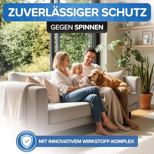 Patronus Spinnen Power Spray 500 ml - Anti Spinnenspray mit effektiver Sofortwirkung gegen Spinnen & zur Spinnen Abwehr, hochwirksames Anti Spinnen Spray für Indoor & Outdoor