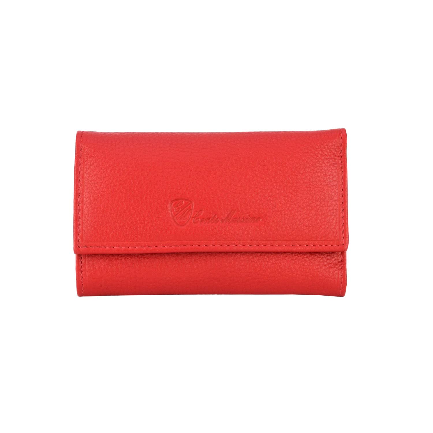 CONTE MASSIMO Porte-clés Homme Femme, Cuir Véritable